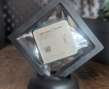 Put my first ever CPU into a display