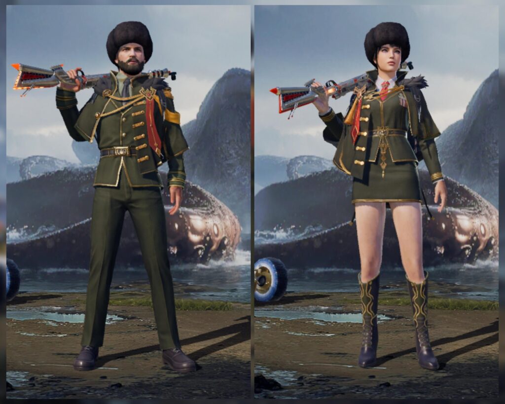 So we're not gonna talk about how cool this free outfit is?