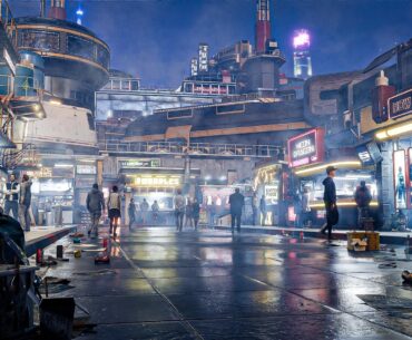 Cyberpunk Market by Naudaff3D