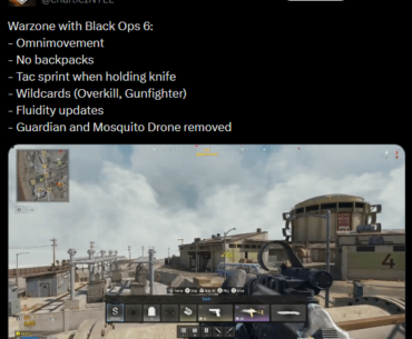 Omnimovement + backpack removal coming with Bo6 integration via CharlieIntel