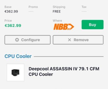 Will this be good for 1440p Gaming (1700€) Updated version
