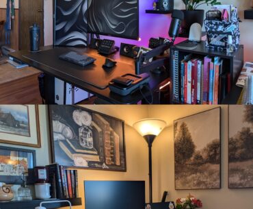 My Wife and I's Setup.