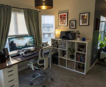 My cozy home workspace, what do you think?