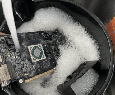 How often am I supposed to wash my gpu?