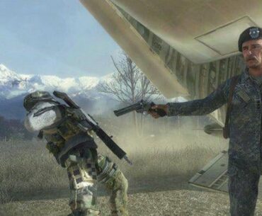 I still haven't recovered from this. I have trust issues since then. (COD MW2)