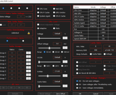 Voltage adjusting locked on acer predator helios 16(i9 13900hx, 4070)