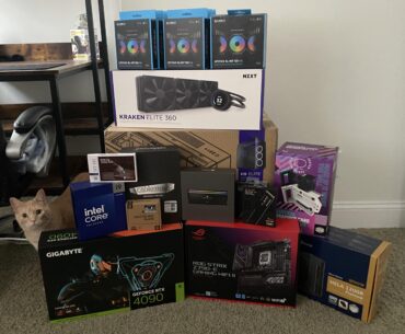 My first upgrade in a decade + cat for scale