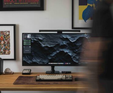 My work/gaming space these days..