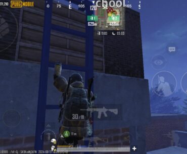 For first time I saw ladder in PUBG mobile