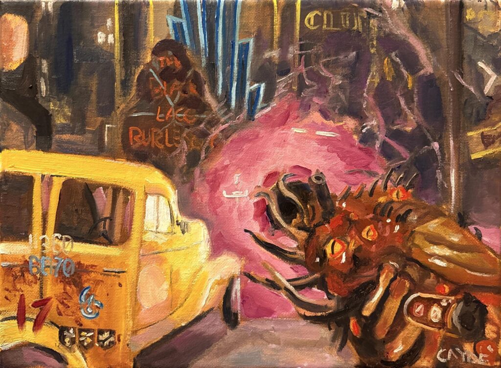 I painted Shadows of Evil