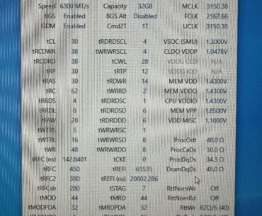 6300 CL30 Hynix A-Die on Ryzen