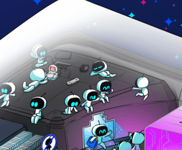 Fun Nod to the PS Vita, PSP Go, and PS1 LCD on the Astro Bot posters coming with the physical release