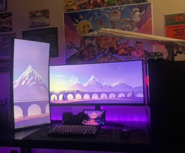 Dual monitor setup