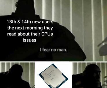 13th &14th users nowdays