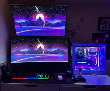 New battle station all set up