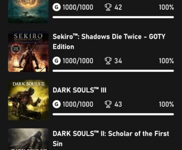 Added Sekiro To the List!
