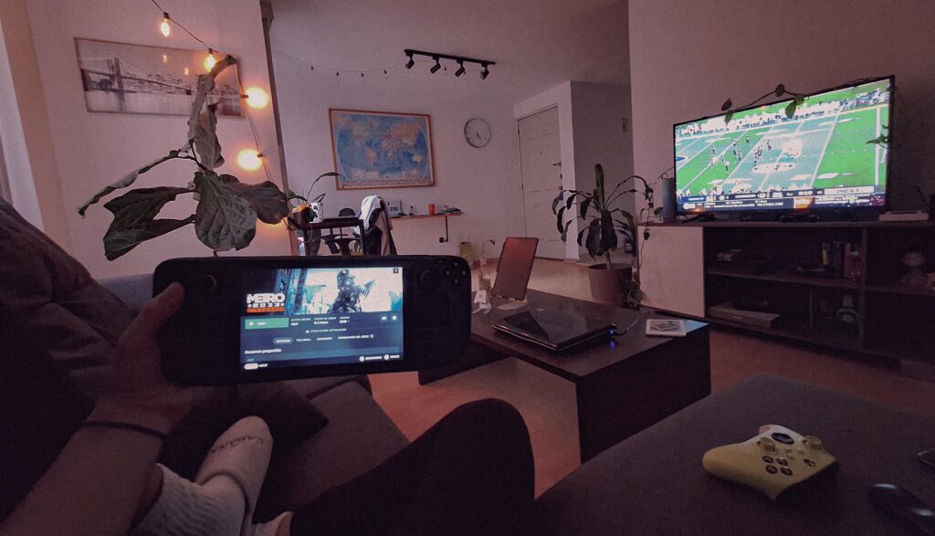 My gaming corner of my place 😊