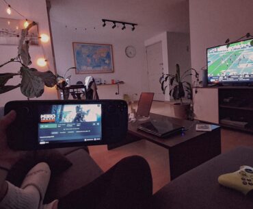 My gaming corner of my place 😊