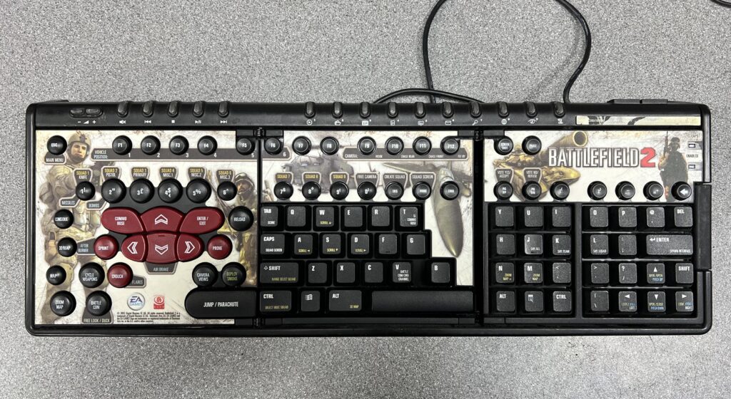 One of the weirdest keyboards I’ve ever seen