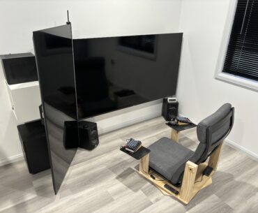 Dual 75" 4K TV Floor Computing - 2 years on