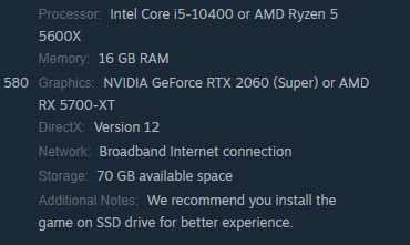 ELI5: I am not exactly an AMD fanboy, but how do these specs make sense? Ryzen 5 5600X should blow I5 10400F out of the water, no? I could understand if it said 12400 as that makes a lot more sense. Marvel Rivals recommended specs