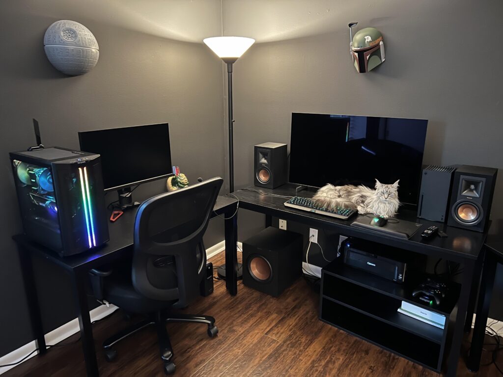 My gaming setup