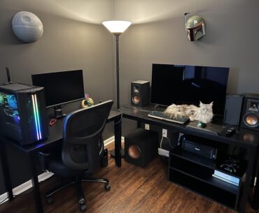 My gaming setup