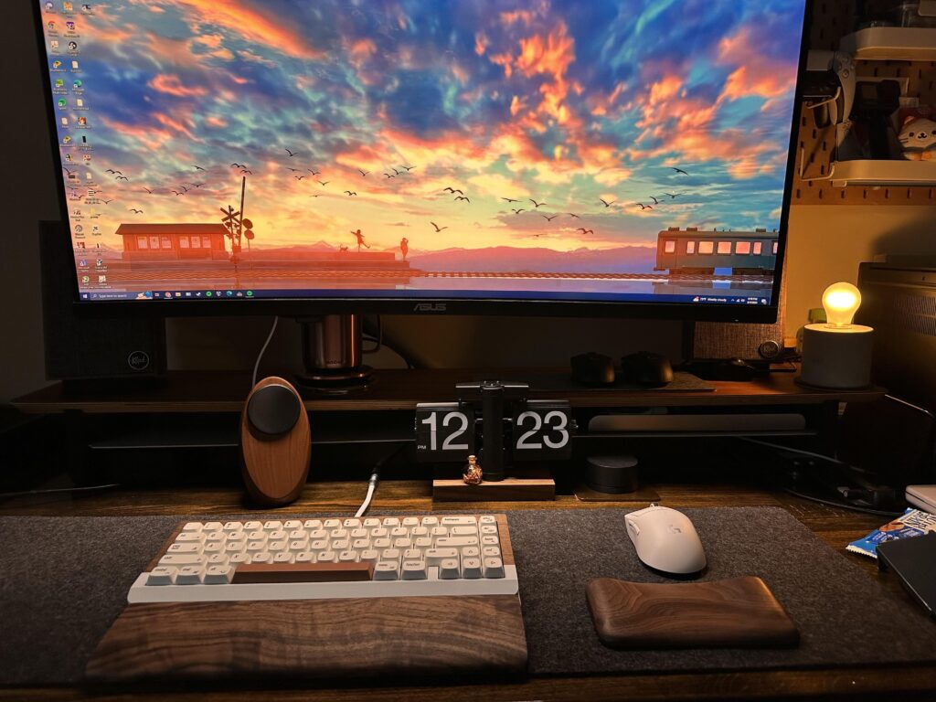 Bought some stuff back from my trip for the desk