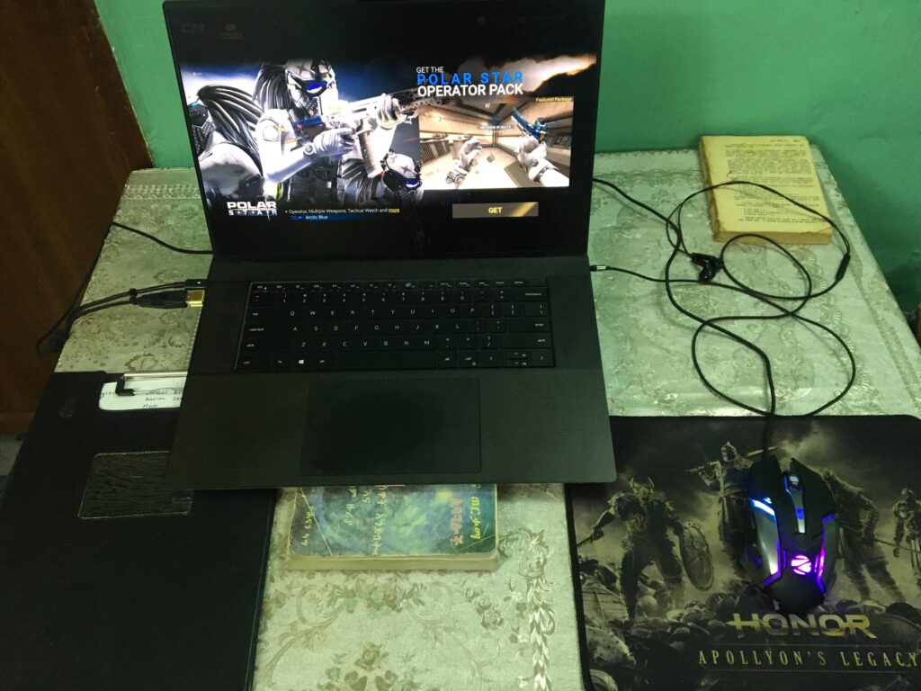 Uni summer break setup