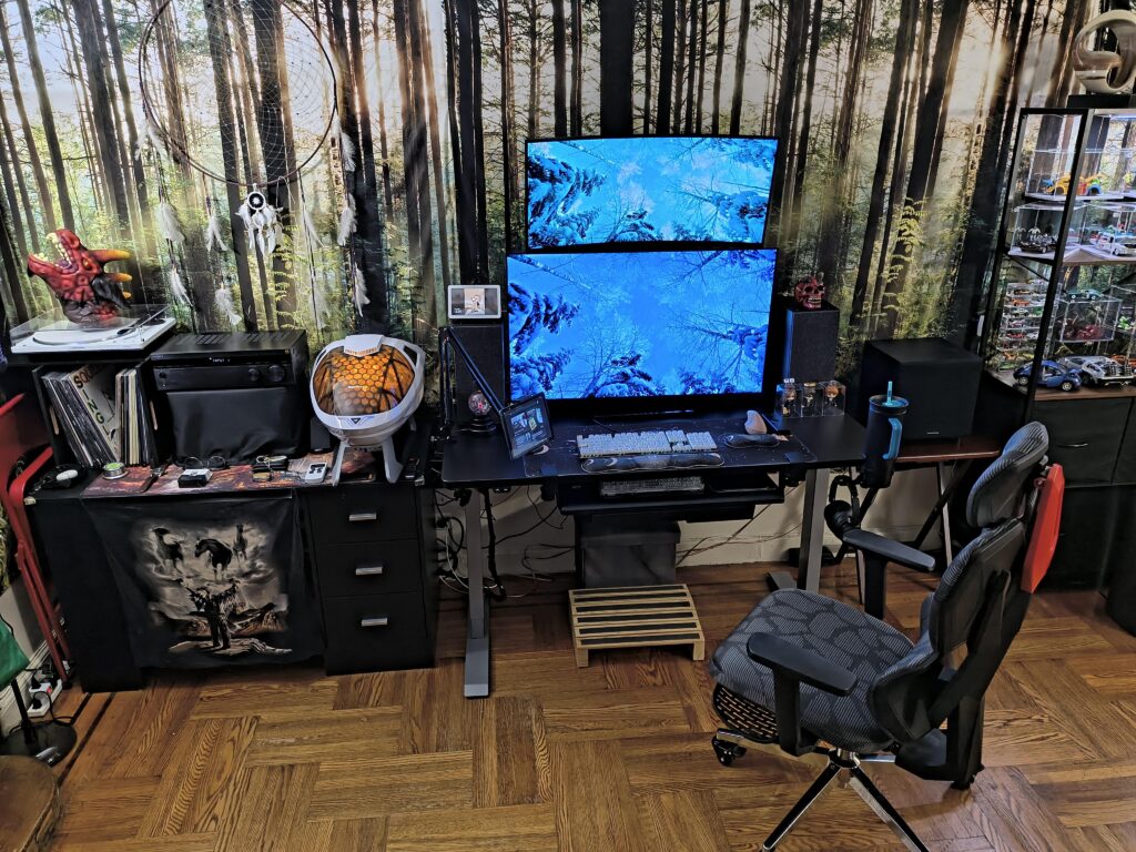 Ever Evolving Work&Play Setup