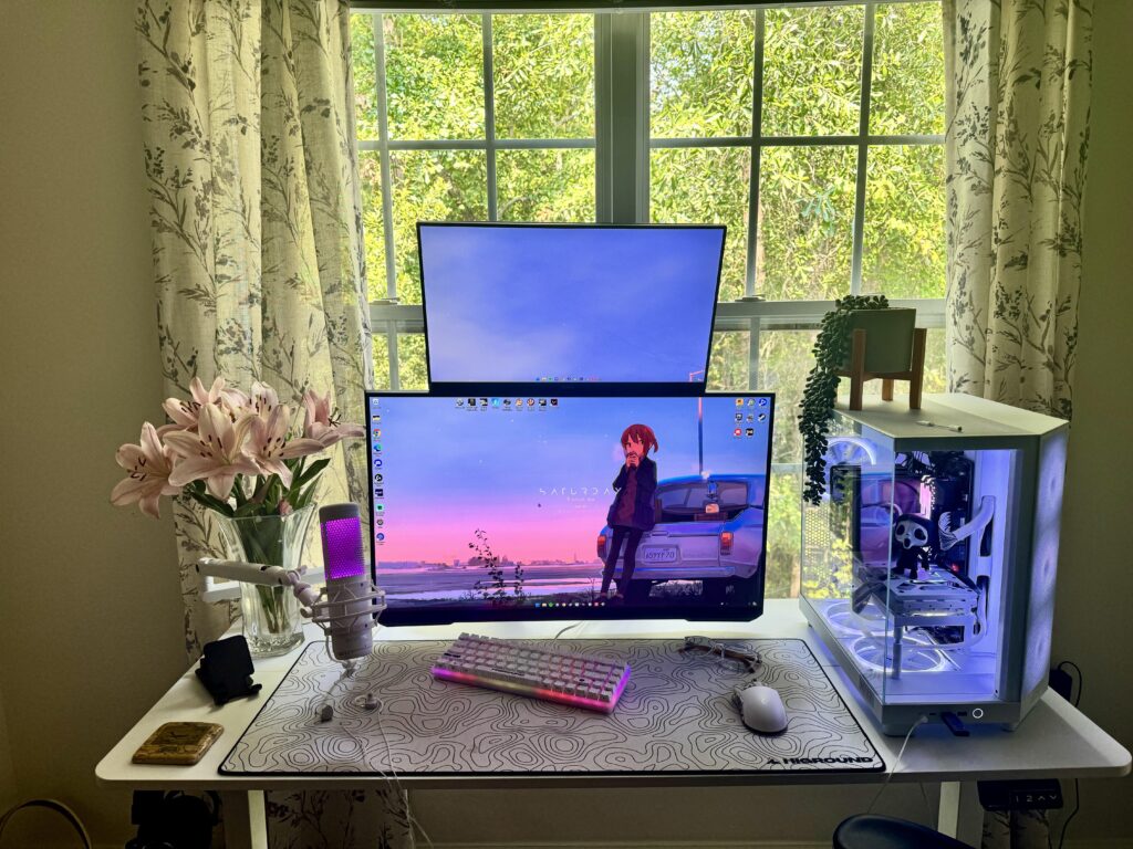 Switched to stack monitors :)