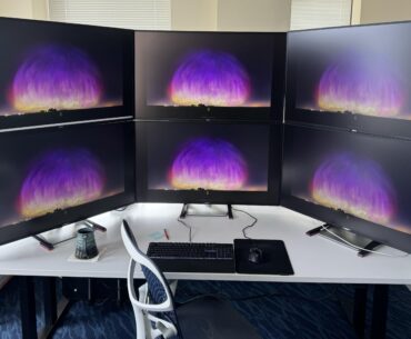 New monitor config! 6x 43”