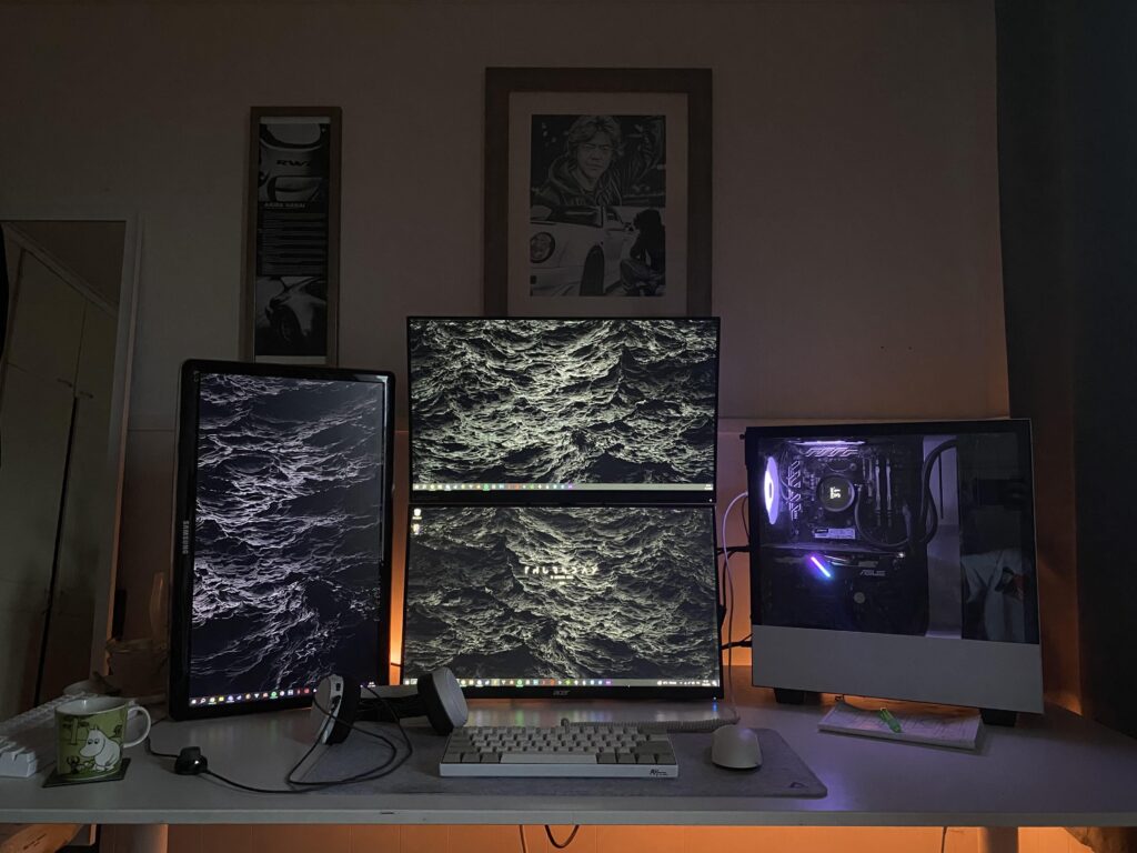 Setup finally done and -2500€