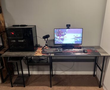 Just moved out. New setup.