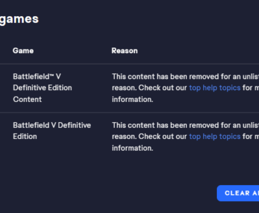 Just when I thought it wouldn't happen to me.