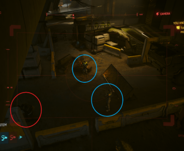 How do the guards fail to see Reed?