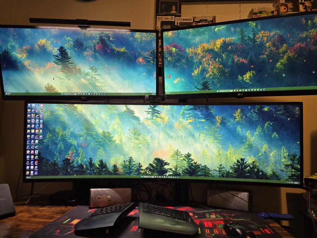Finally setup.