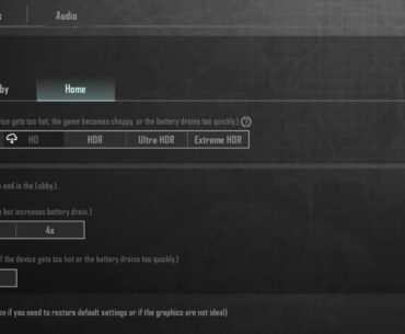 Frame Rate Settings For Home