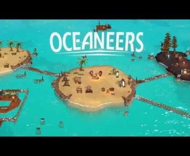 After many iterations, our survival shelter game turned into a raft-crafting survival management game with island buoyancy, and we are finally ready to announce Oceaneers!