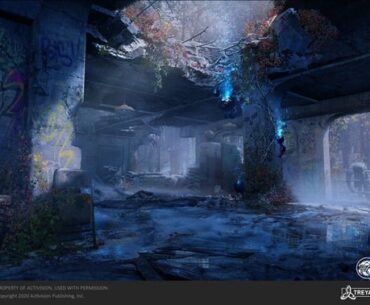 Cold War Concept Art, which still retained that classic Zombies Atmosphere modern Zombies is missing.