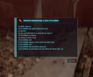 I´ve got over 350h of play and I just found this Easter egg
