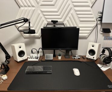 my 2024 desk setup