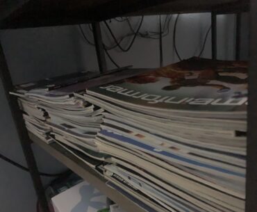 Stack of GameInformer magazines I found stored at my parents house