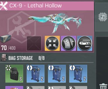 What's your Backpack fillings to rush for a tough fight?