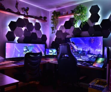Gaming/office room in proprogress!