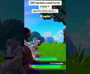 Fortnite hackers back then were different! #fortnite #fortniteshorts #fortniteclips #fnclips
