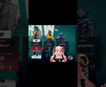 The MVP is Mine #valorant #valorantshorts #vtuber #fps #fpsgames #kpop #lisa #rockstar