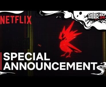 Netflix x CDPR x Cyberpunk | Special Announcement | Netflix
