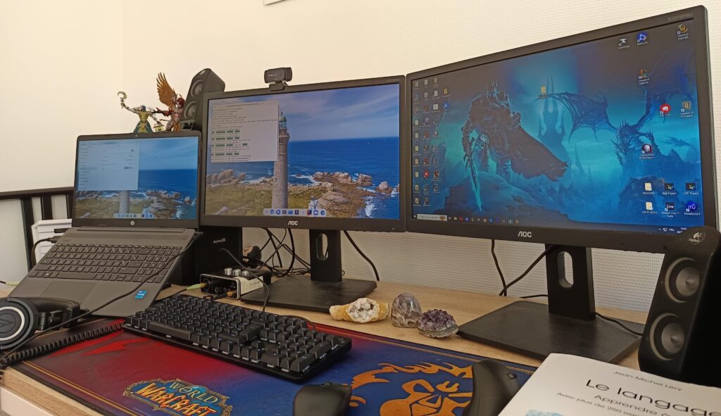 Hybrid battlestation (Windows 10 & Debian 12)