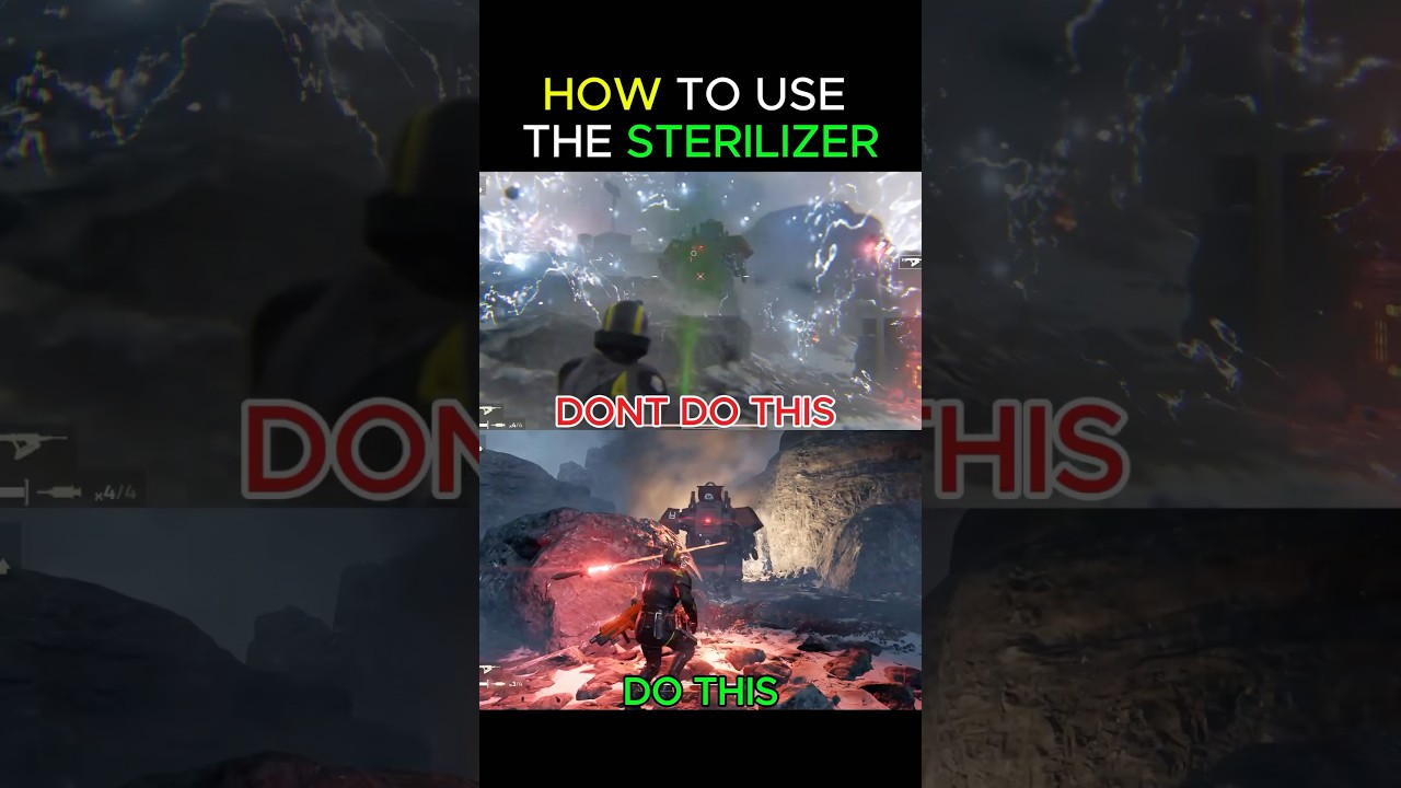 How to use the sterilizer in Helldivers 2 How to use the sterilizer in Helldivers 2